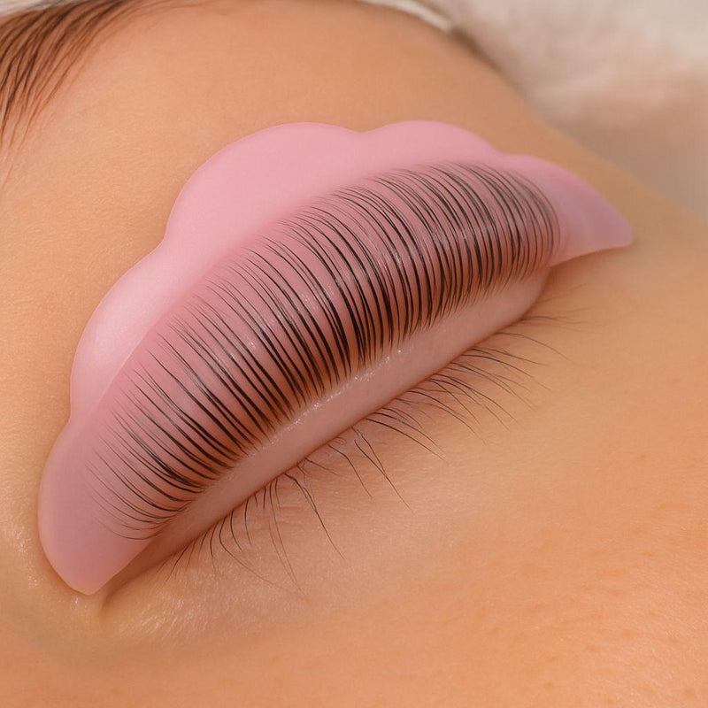 Modelo Nuvem Anatomico de Moldes/Pads/Shields para Lash lifting Dispena o uso de Cola