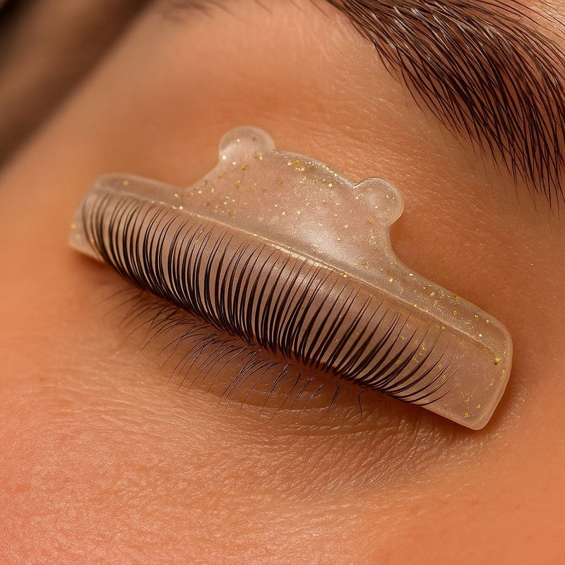 Molde Ursinho para Lash Lifting | Silicone Premium Dispensa o uso de Cola