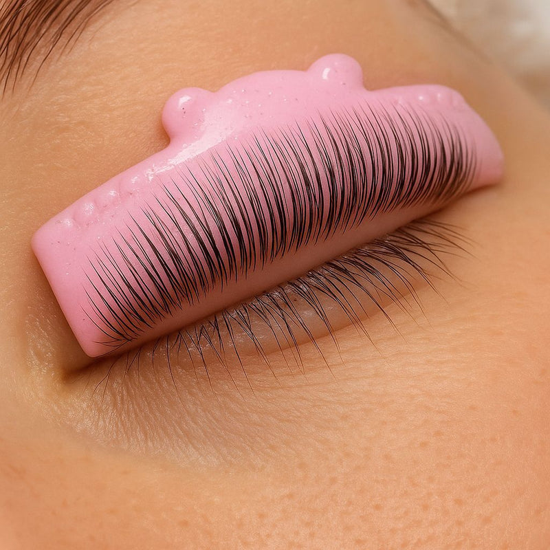 Molde Ursinho para Lash Lifting | Silicone Premium Dispensa o uso de Cola
